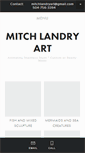 Mobile Screenshot of mitchlandryart.com